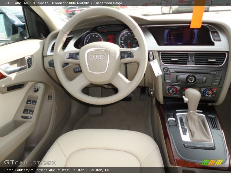 Moonlight Blue Metallic / Cardamom Beige 2012 Audi A4 2.0T Sedan