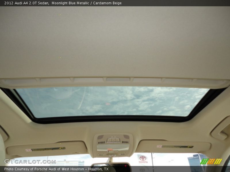 Moonlight Blue Metallic / Cardamom Beige 2012 Audi A4 2.0T Sedan
