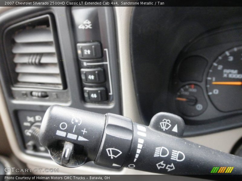 Sandstone Metallic / Tan 2007 Chevrolet Silverado 2500HD Classic LT Extended Cab 4x4