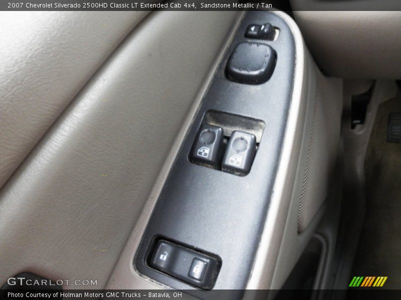Sandstone Metallic / Tan 2007 Chevrolet Silverado 2500HD Classic LT Extended Cab 4x4