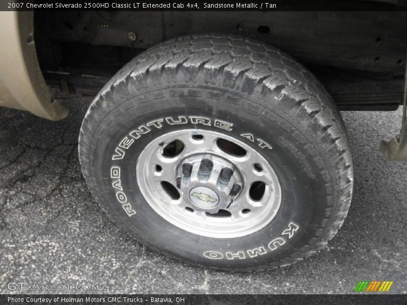Sandstone Metallic / Tan 2007 Chevrolet Silverado 2500HD Classic LT Extended Cab 4x4