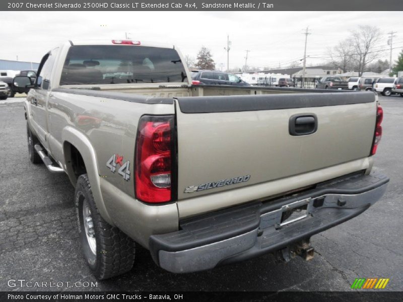 Sandstone Metallic / Tan 2007 Chevrolet Silverado 2500HD Classic LT Extended Cab 4x4