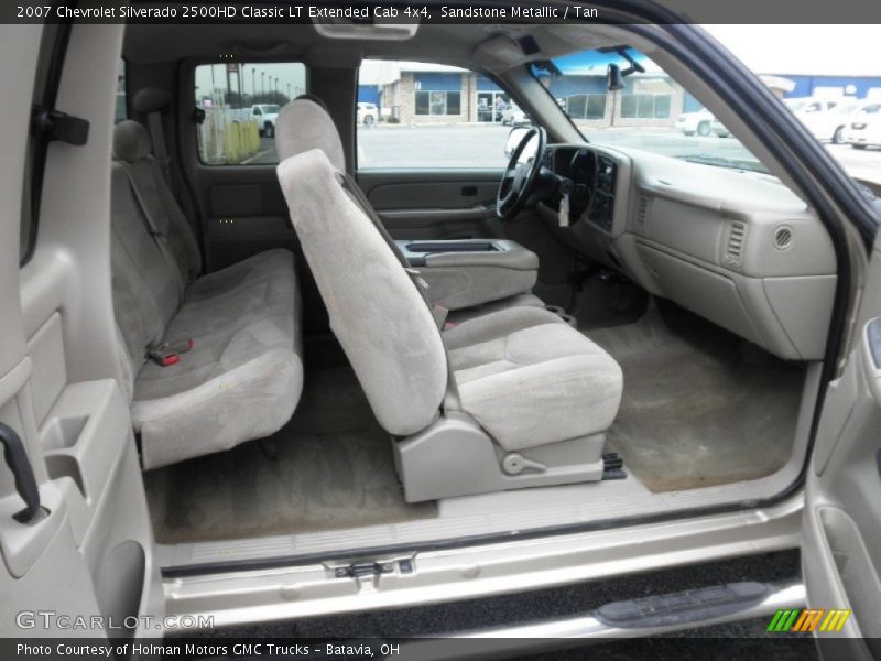 Sandstone Metallic / Tan 2007 Chevrolet Silverado 2500HD Classic LT Extended Cab 4x4