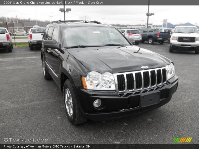 Black / Medium Slate Gray 2006 Jeep Grand Cherokee Limited 4x4