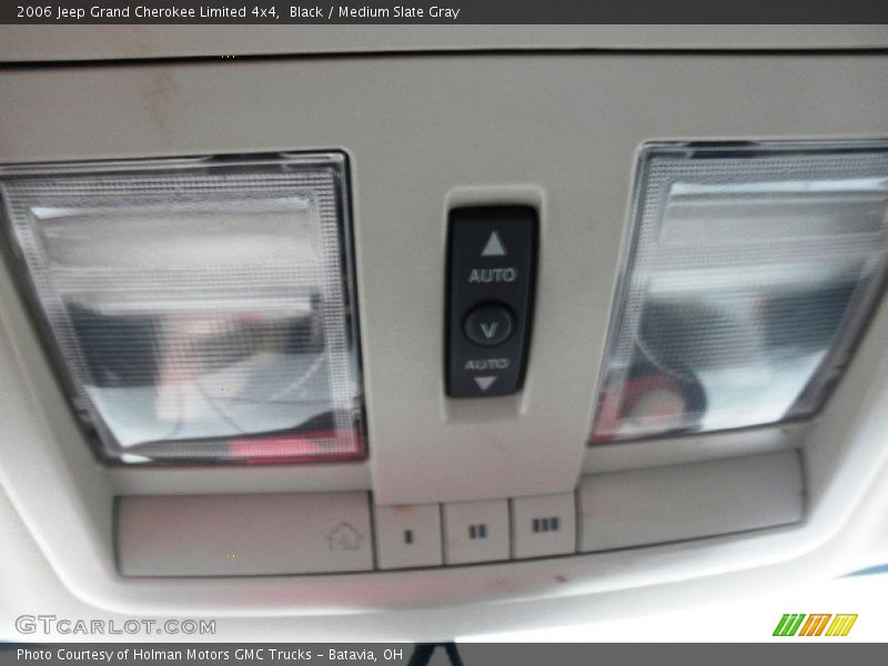 Black / Medium Slate Gray 2006 Jeep Grand Cherokee Limited 4x4