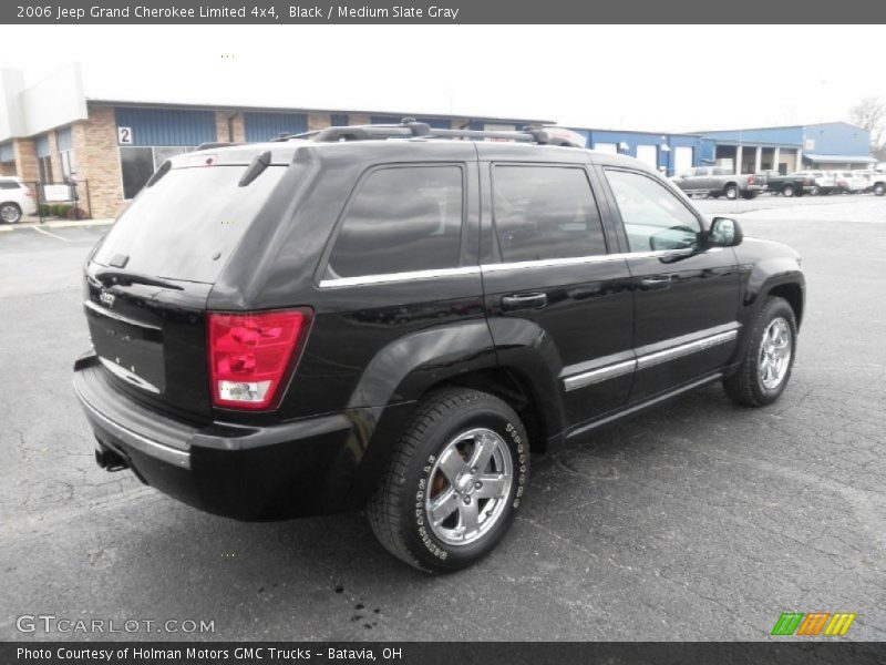 Black / Medium Slate Gray 2006 Jeep Grand Cherokee Limited 4x4