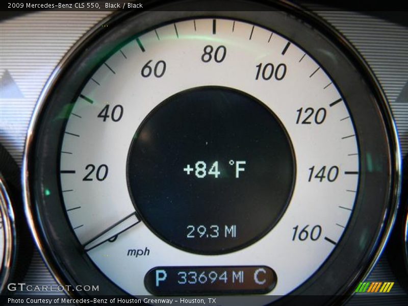 Black / Black 2009 Mercedes-Benz CLS 550