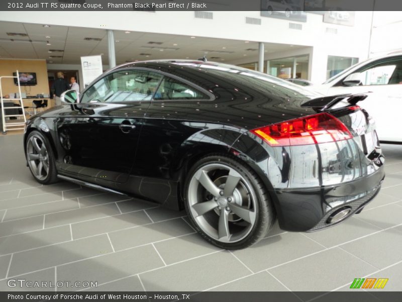 2012 TT RS quattro Coupe Phantom Black Pearl Effect