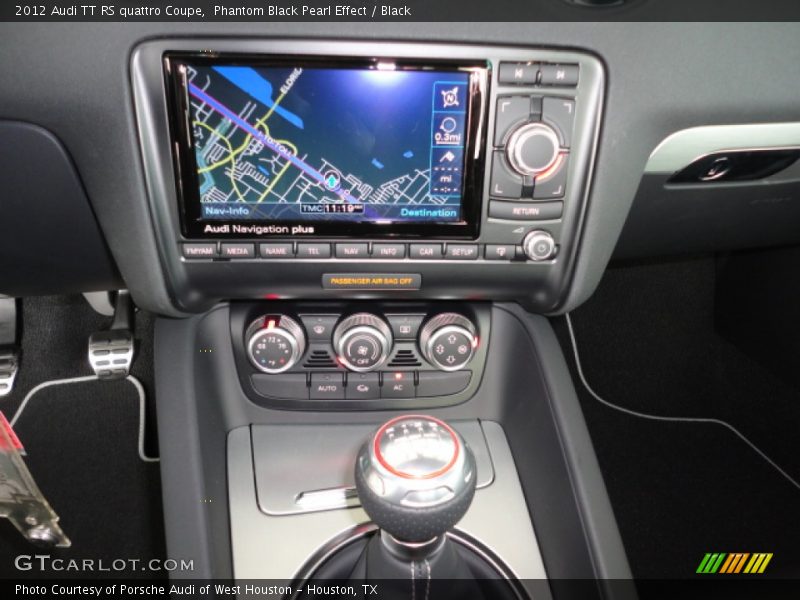 Navigation of 2012 TT RS quattro Coupe