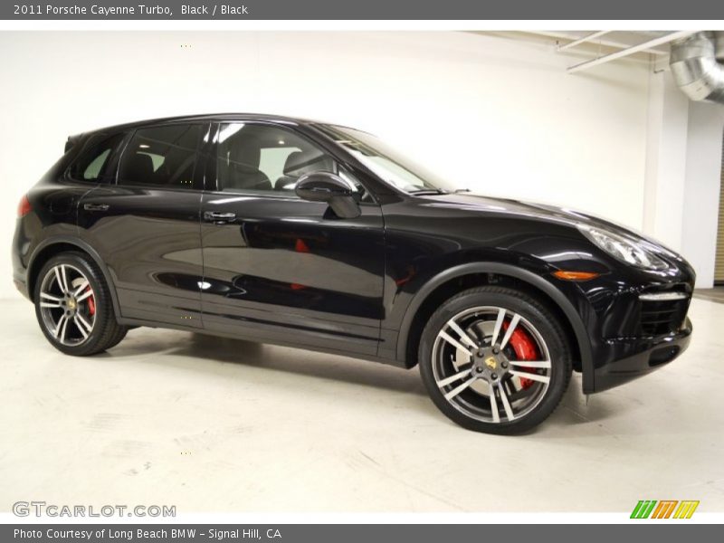 Black / Black 2011 Porsche Cayenne Turbo