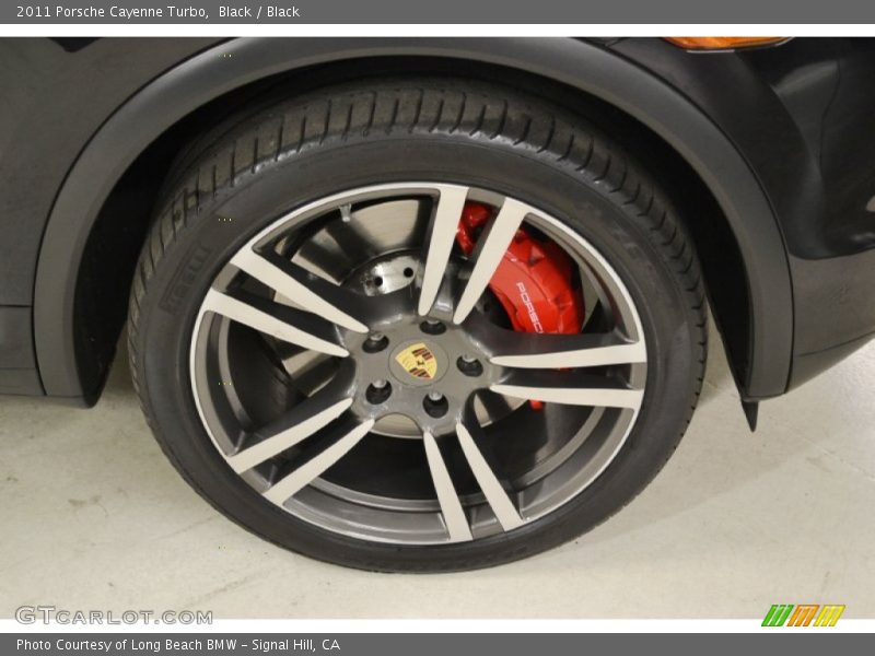 Black / Black 2011 Porsche Cayenne Turbo