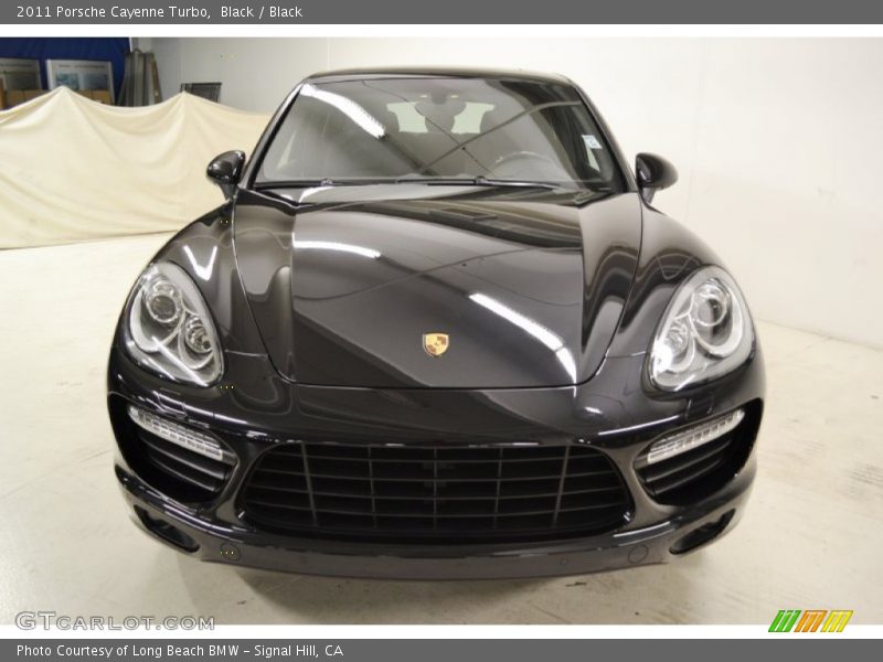 Black / Black 2011 Porsche Cayenne Turbo
