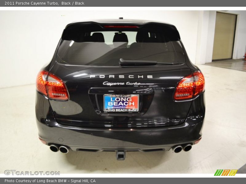 Black / Black 2011 Porsche Cayenne Turbo