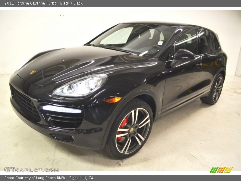 Black / Black 2011 Porsche Cayenne Turbo