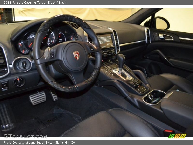 Black / Black 2011 Porsche Cayenne Turbo