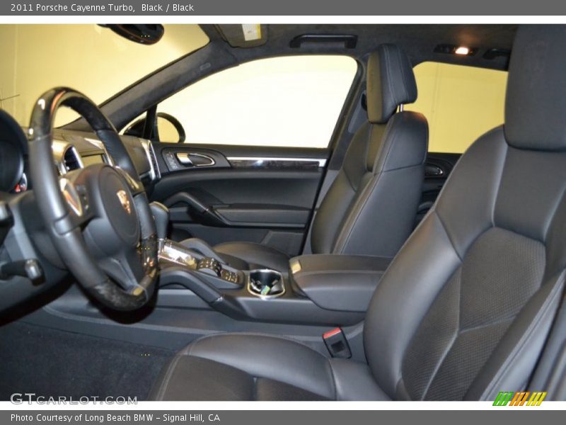 Black / Black 2011 Porsche Cayenne Turbo