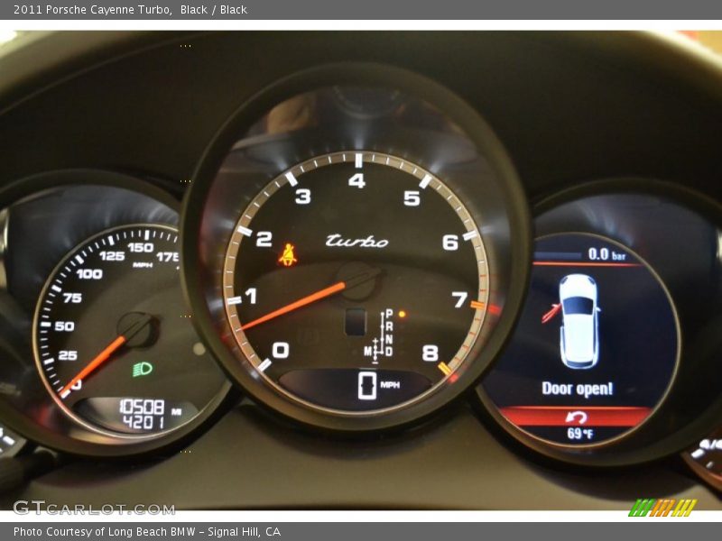 Black / Black 2011 Porsche Cayenne Turbo