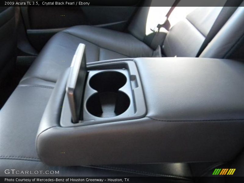 Crystal Black Pearl / Ebony 2009 Acura TL 3.5