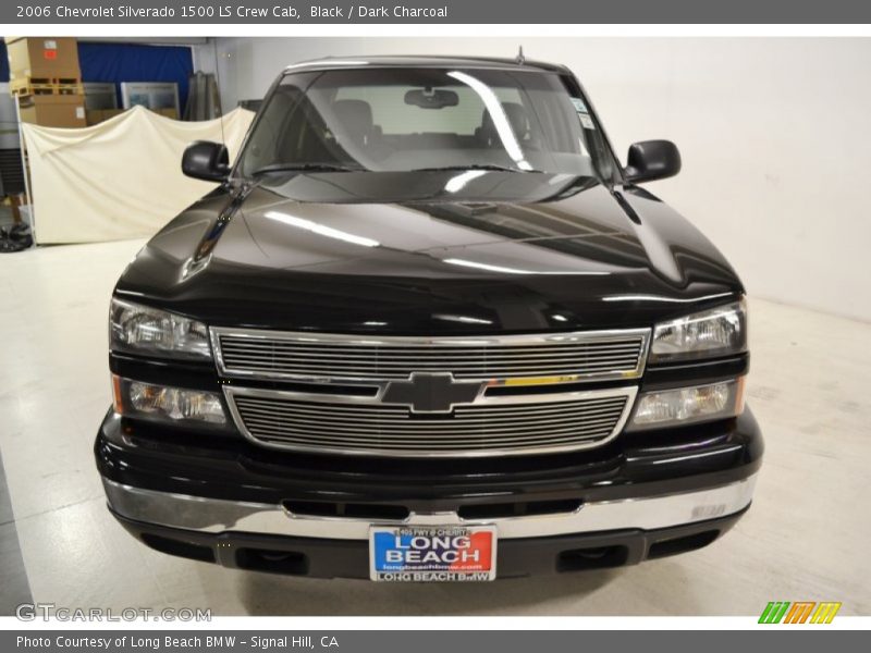 Black / Dark Charcoal 2006 Chevrolet Silverado 1500 LS Crew Cab