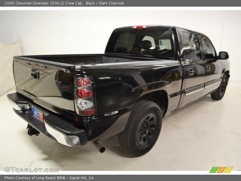 Black / Dark Charcoal 2006 Chevrolet Silverado 1500 LS Crew Cab