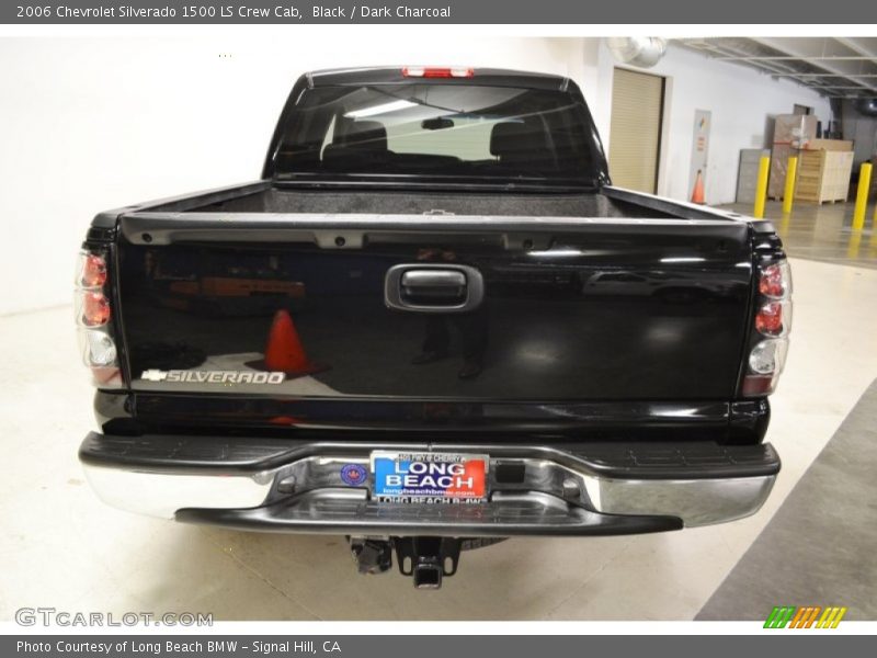 Black / Dark Charcoal 2006 Chevrolet Silverado 1500 LS Crew Cab