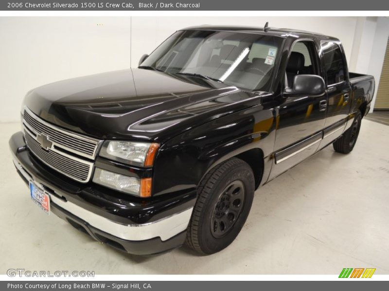 Black / Dark Charcoal 2006 Chevrolet Silverado 1500 LS Crew Cab