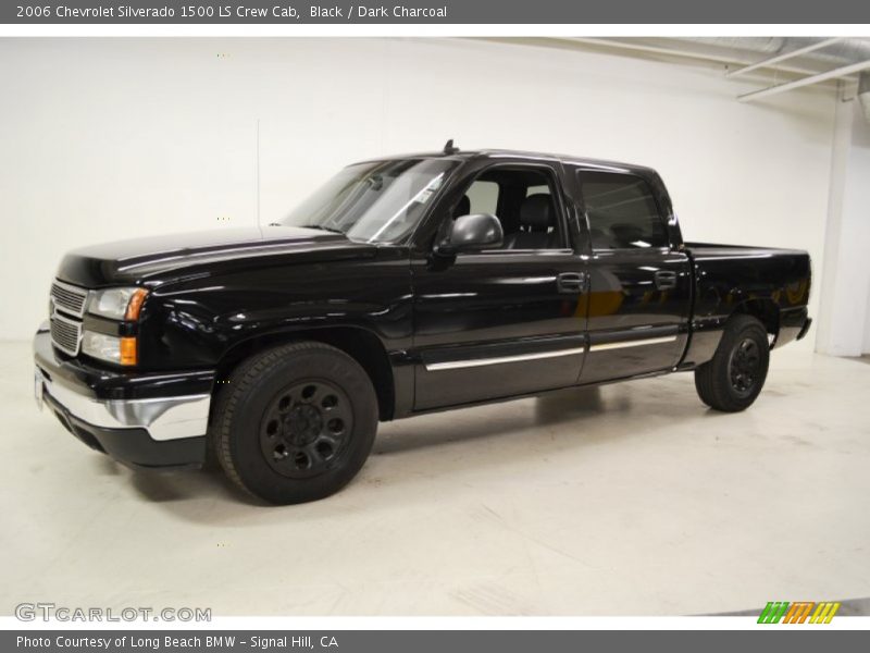 Black / Dark Charcoal 2006 Chevrolet Silverado 1500 LS Crew Cab
