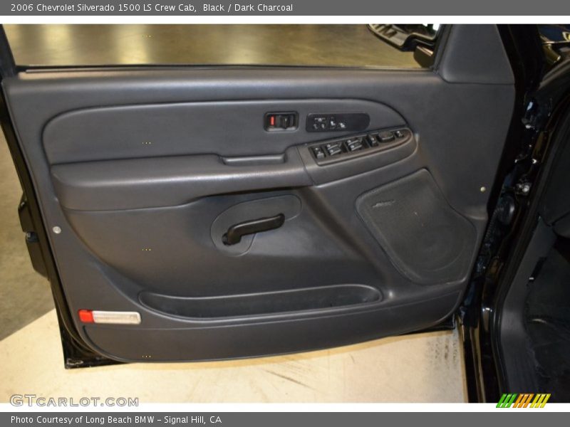 Black / Dark Charcoal 2006 Chevrolet Silverado 1500 LS Crew Cab