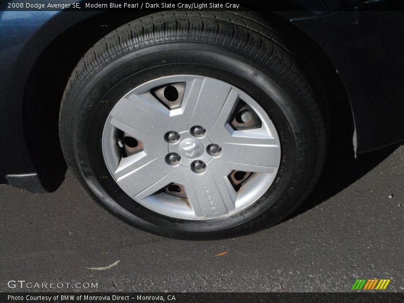 Modern Blue Pearl / Dark Slate Gray/Light Slate Gray 2008 Dodge Avenger SE