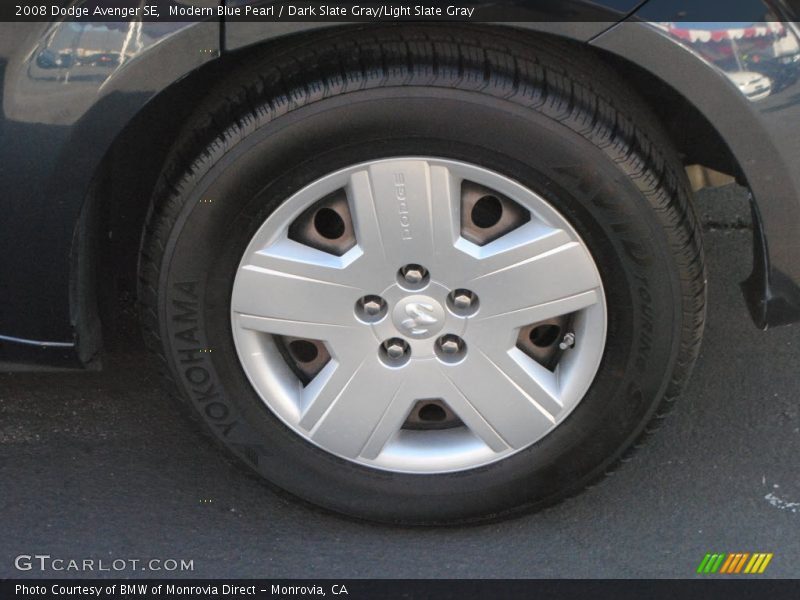 Modern Blue Pearl / Dark Slate Gray/Light Slate Gray 2008 Dodge Avenger SE