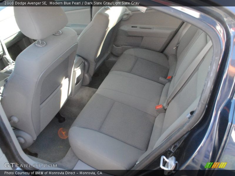 Modern Blue Pearl / Dark Slate Gray/Light Slate Gray 2008 Dodge Avenger SE