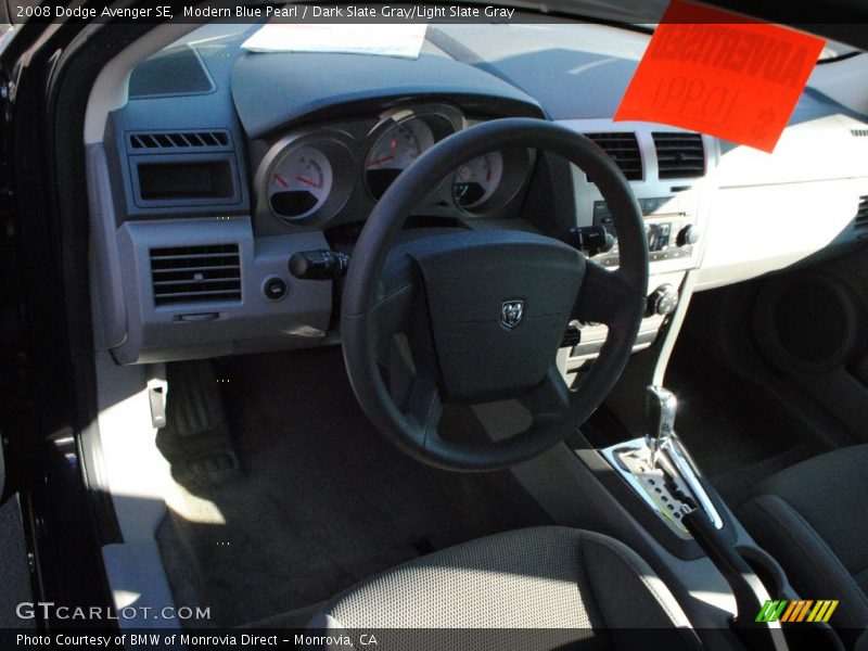 Modern Blue Pearl / Dark Slate Gray/Light Slate Gray 2008 Dodge Avenger SE