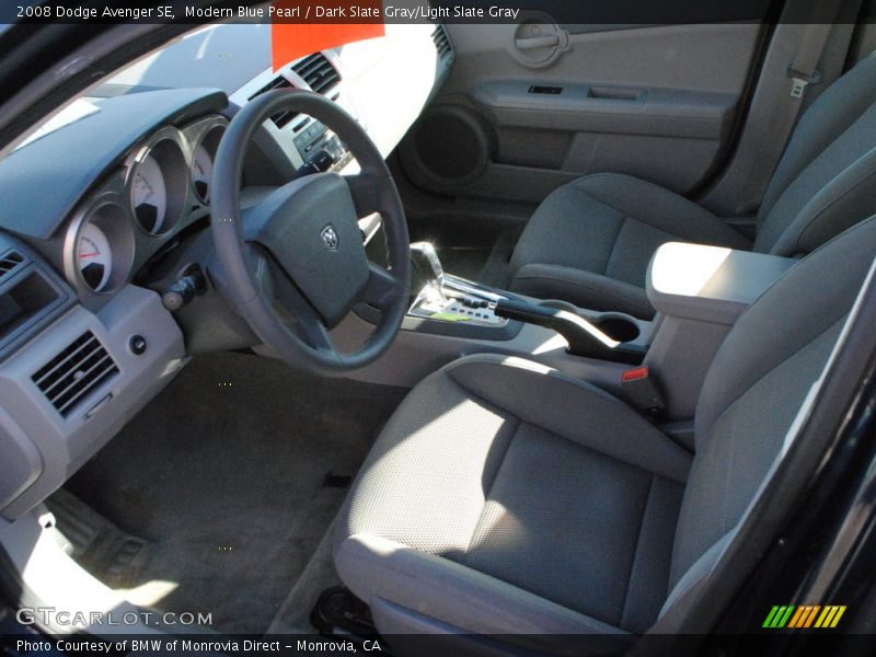 Modern Blue Pearl / Dark Slate Gray/Light Slate Gray 2008 Dodge Avenger SE