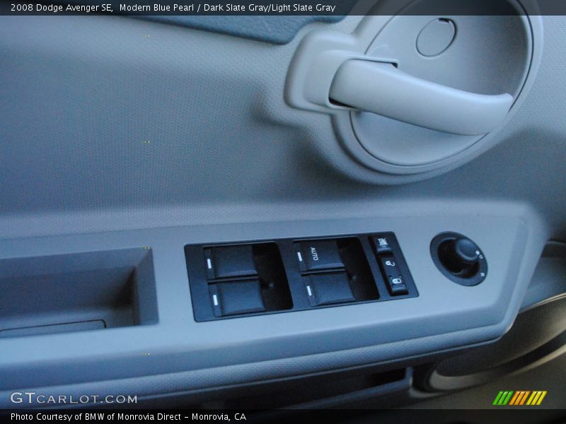 Modern Blue Pearl / Dark Slate Gray/Light Slate Gray 2008 Dodge Avenger SE