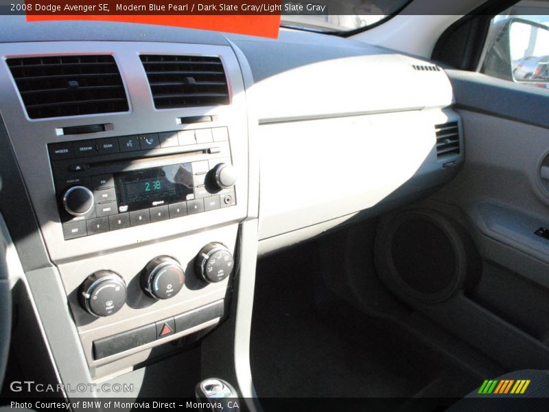 Modern Blue Pearl / Dark Slate Gray/Light Slate Gray 2008 Dodge Avenger SE