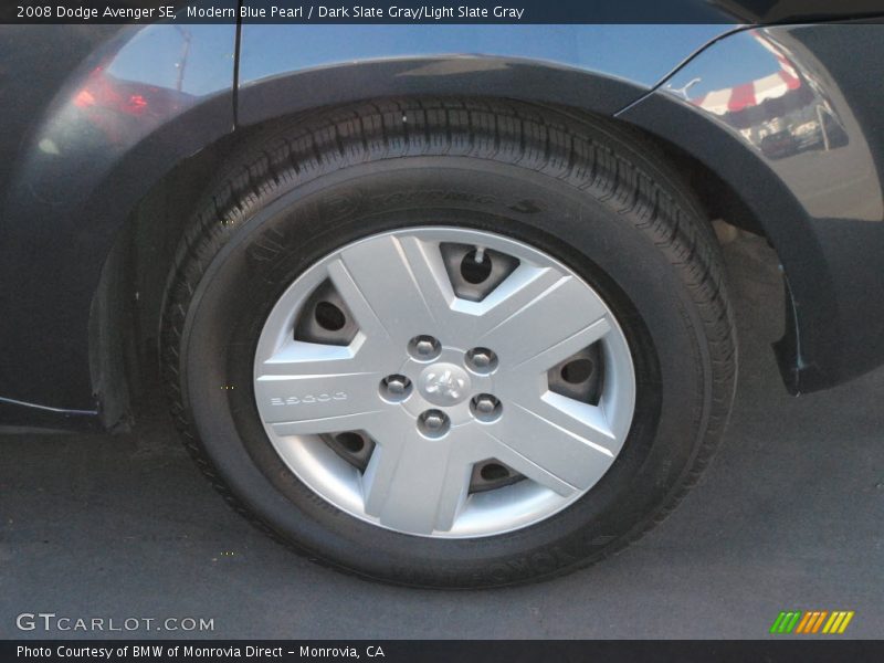 Modern Blue Pearl / Dark Slate Gray/Light Slate Gray 2008 Dodge Avenger SE