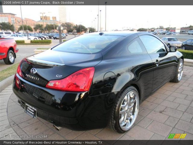 Black Obsidian / Stone 2008 Infiniti G 37 Journey Coupe