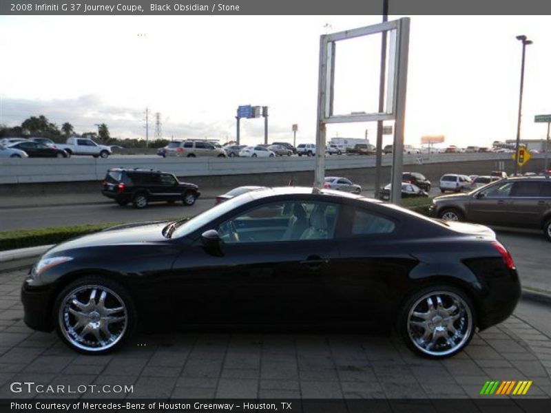 Black Obsidian / Stone 2008 Infiniti G 37 Journey Coupe