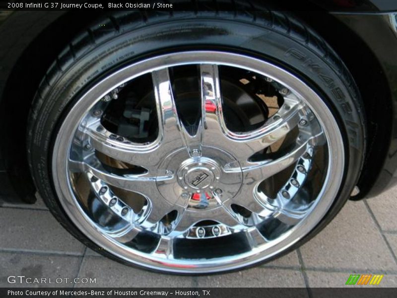 Custom Wheels of 2008 G 37 Journey Coupe
