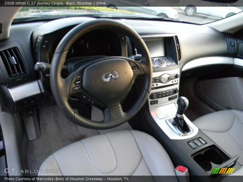 Black Obsidian / Stone 2008 Infiniti G 37 Journey Coupe