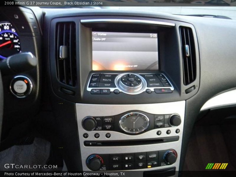 Black Obsidian / Stone 2008 Infiniti G 37 Journey Coupe