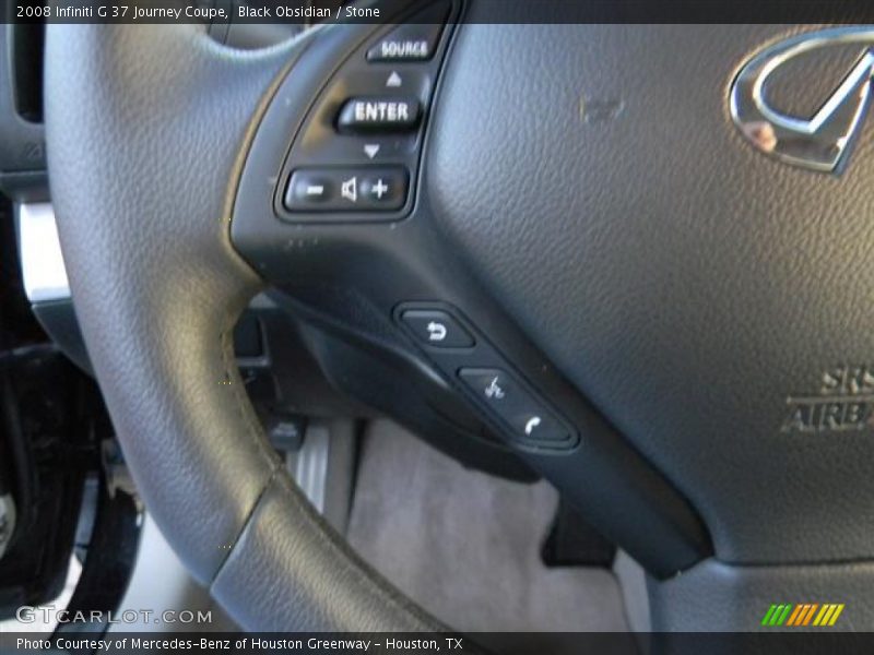 Black Obsidian / Stone 2008 Infiniti G 37 Journey Coupe