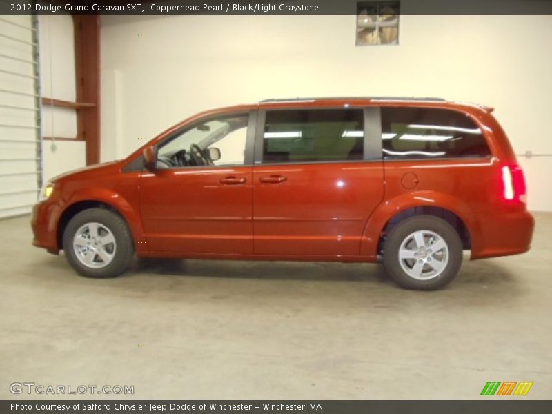  2012 Grand Caravan SXT Copperhead Pearl