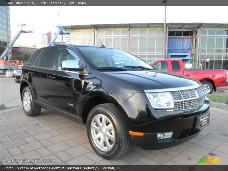 Black Clearcoat / Light Camel 2008 Lincoln MKX