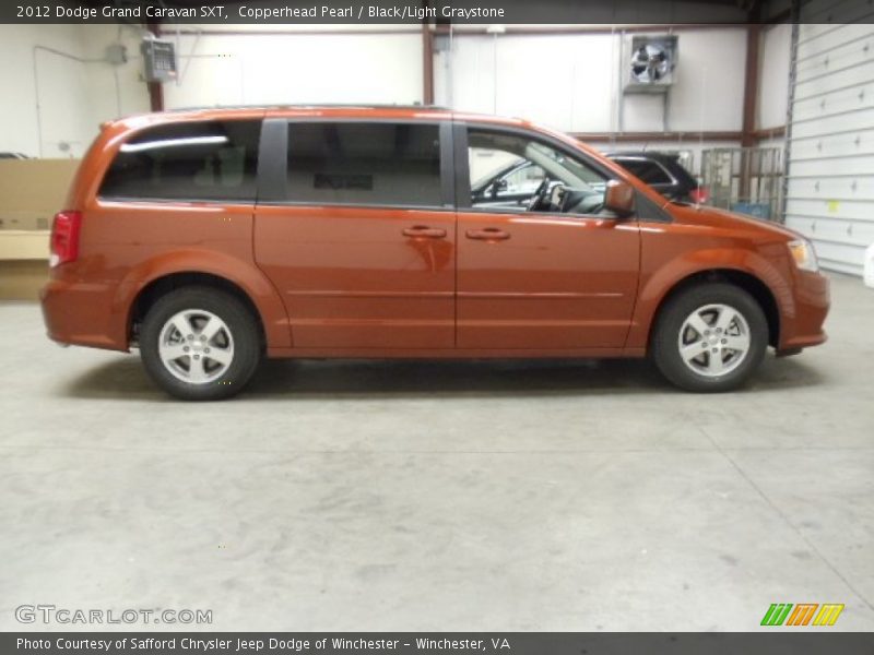  2012 Grand Caravan SXT Copperhead Pearl