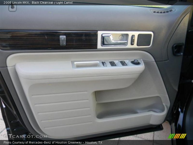 Black Clearcoat / Light Camel 2008 Lincoln MKX