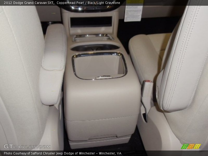 Copperhead Pearl / Black/Light Graystone 2012 Dodge Grand Caravan SXT