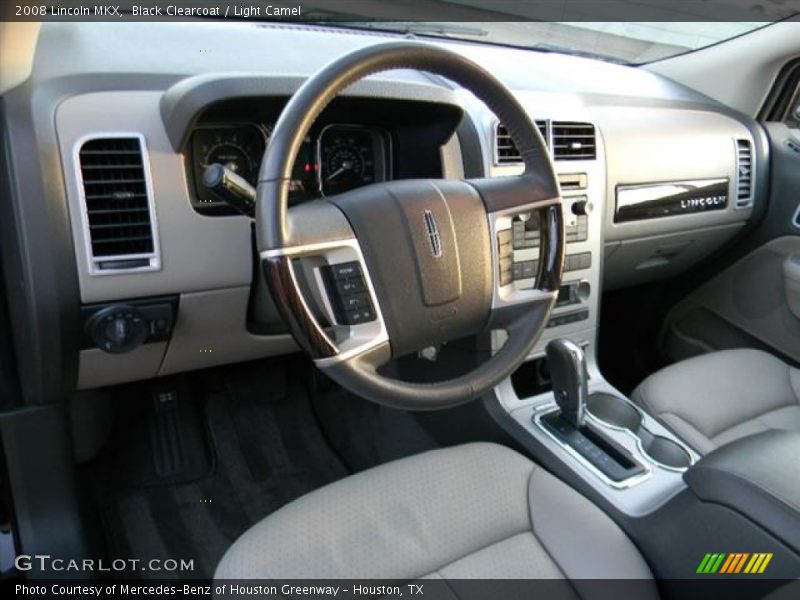 Black Clearcoat / Light Camel 2008 Lincoln MKX