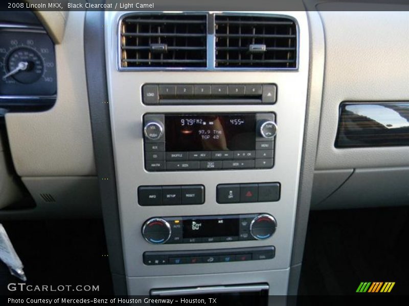 Black Clearcoat / Light Camel 2008 Lincoln MKX