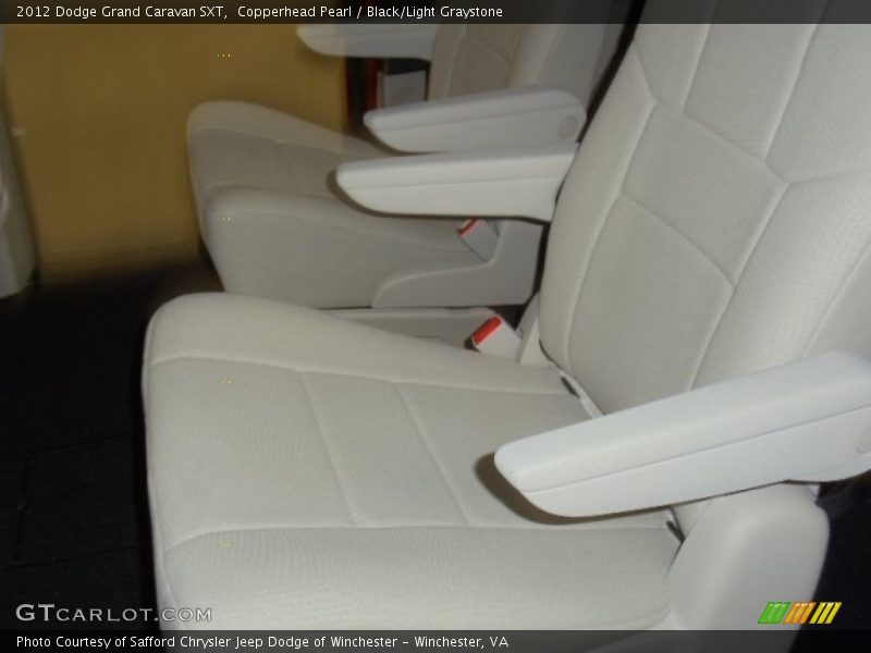 Copperhead Pearl / Black/Light Graystone 2012 Dodge Grand Caravan SXT